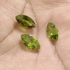 Peridot 14x7mm marquise facet 2.63 cts